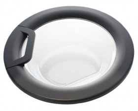 Door - C00627822 488000627822 Door Frame+glass Nologo Ral7024 [Whirlpool Indesit]