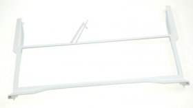 Glass Panel - C00315026 480131100669 Glass Shelf White Frame [Whirlpool Indesit]