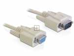 Delock Sub-d-socket/sub-d-plug - Cable Serial Rs-232 Sub-d9 Male > Rs-232 Sub-d9 Female 5 M E