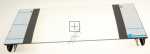 Glass Plate For Oven - 140134409022 Door Glass Silkscreened 524x40 [Electrolux Aeg]