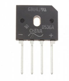 Vishay Bridge Rectifier - Gbu4j Gbu4j-e3-51 Bridge Rectifier 4a 600v