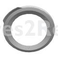 Door Frame - 140201593062 Door Frame front black ruby ×4 [Electrolux Aeg]
