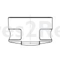 Control Knobs - 3872902006 Rotary Handle Oven Switch High [Electrolux Aeg]