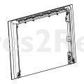 Glass Plate For Oven - 140242365298 Front Glass inox progress 594x [Electrolux Aeg]