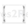 Oven outer Door - 140144772104 Door Stainless Steel Electrolux 596x466 [Electrolux Aeg]