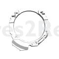 Balance Weight - 1482057005 Counterweight Front Green 13 5kg [Electrolux Aeg]