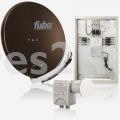 Fuba Parabolic Reflector - Dap858b Satellite Complete System For 8 Users - 1x Daa850a 1x Dek407c 1x Fmp 508sl - 29442062
