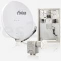 Fuba Parabolic Reflector - Dap858g Satellite Complete System For 8 Users - 1x Daa850a 1x Dek407c 1x Fmp 508sl - 29442063