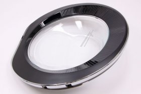 Washing Machine Door Assembly With Window - Includes Hinge - No Screws [Candy Hoover]