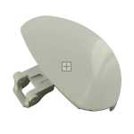 Compatible for Electrolux, Zanussi ZWF, ZWG Series Washing Machine White Plastic Door Handle